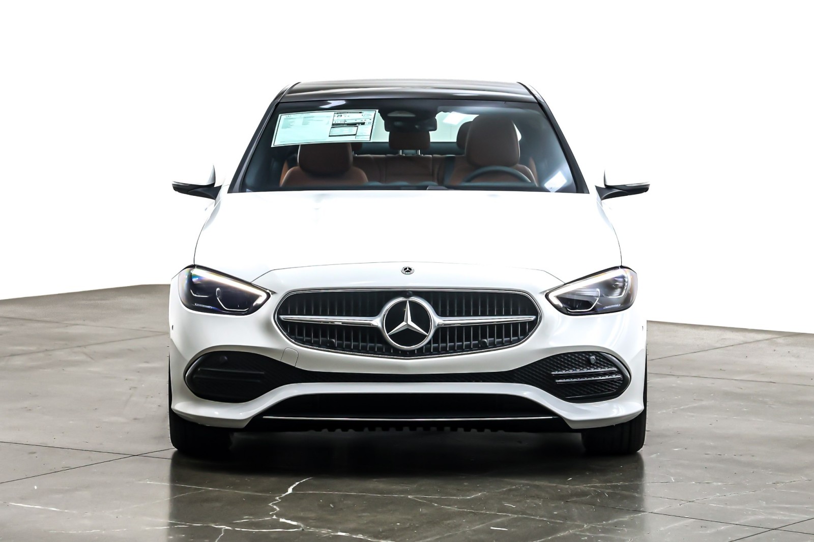 New 2026 Polar White Mercedes-Benz C 300 image 2