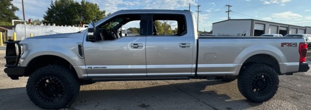 Iconic Silver Metallic 2021 Ford F-350 Super Duty Pickup Truck Four-Wheel Drive Automatic