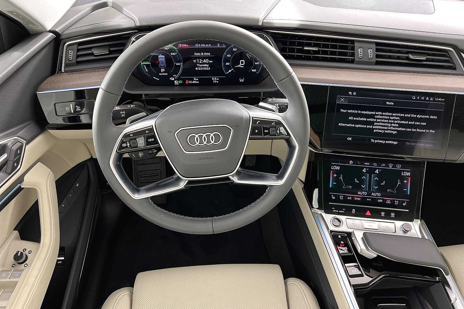 New 2024 Audi Q8 etron Prestige quattro SUV in RB015670 Fletcher Jones Automotive Group