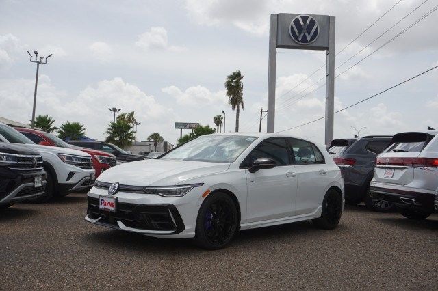 Pure White 2026 Volkswagen Golf R Hatchback All-Wheel Drive Automatic