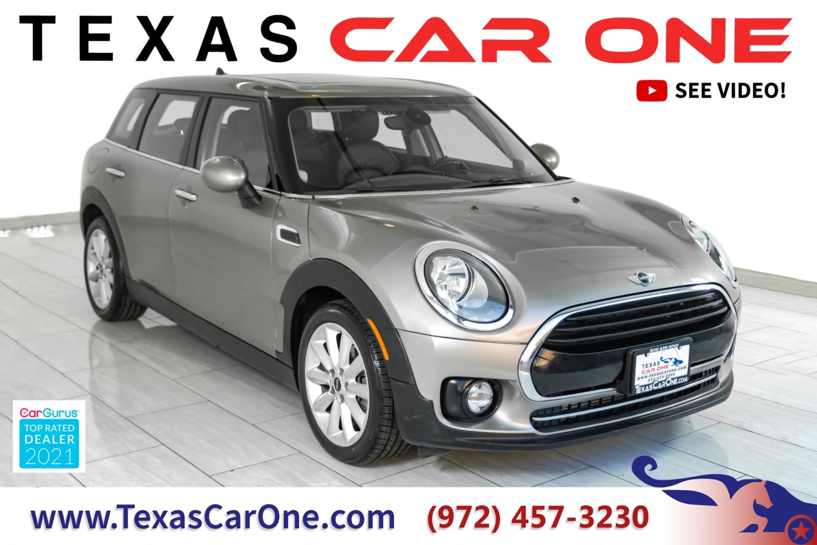 2016 MINI Clubman PREMIUM PKG PANORAMA LEATHER SEATS HARMAN KARDON S 1