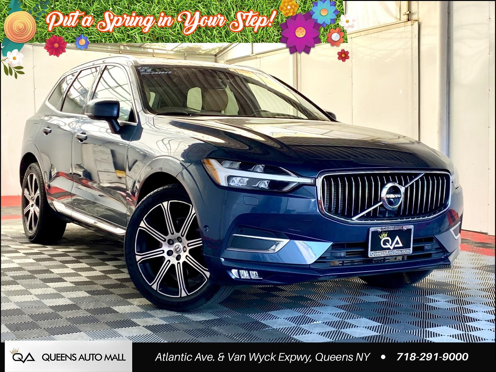 Denim Blue Metallic 2018 Volvo XC60 T5 Inscription AWD SUV / Crossover All-Wheel Drive Automatic