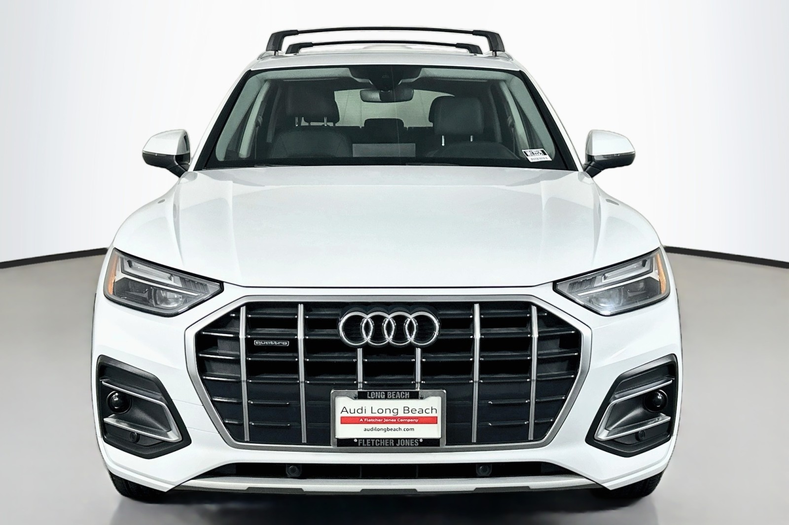 Used 2021 Glacier White Metallic Audi Premium image 2