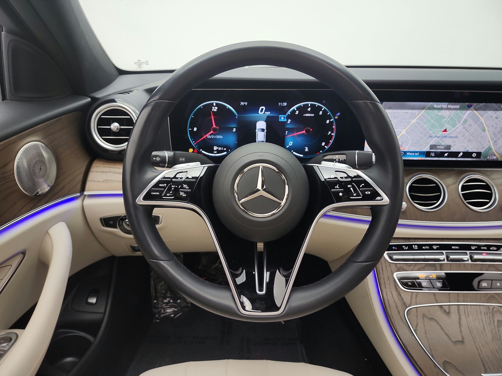 Used 2022 Nautical Blue Metallic Mercedes-Benz E 350 RWD Sedan image 15