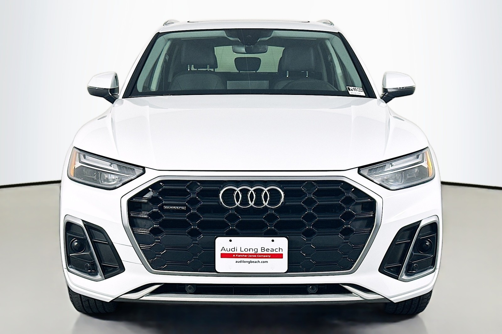 Used 2023 Glacier White Metallic Audi S line Premium image 2