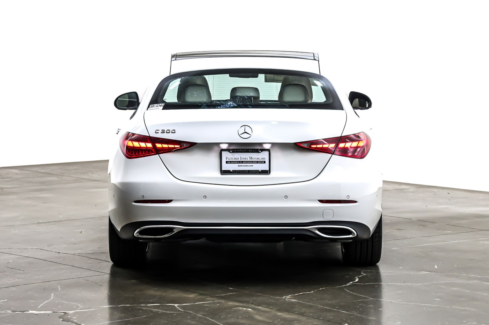New 2026 Polar White Mercedes-Benz C 300 image 3