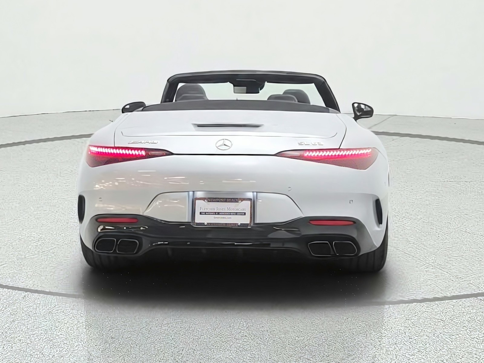 Certified Used 2022 Cirrus Silver Metallic Mercedes-Benz AMG® SL 63 Roadster image 6
