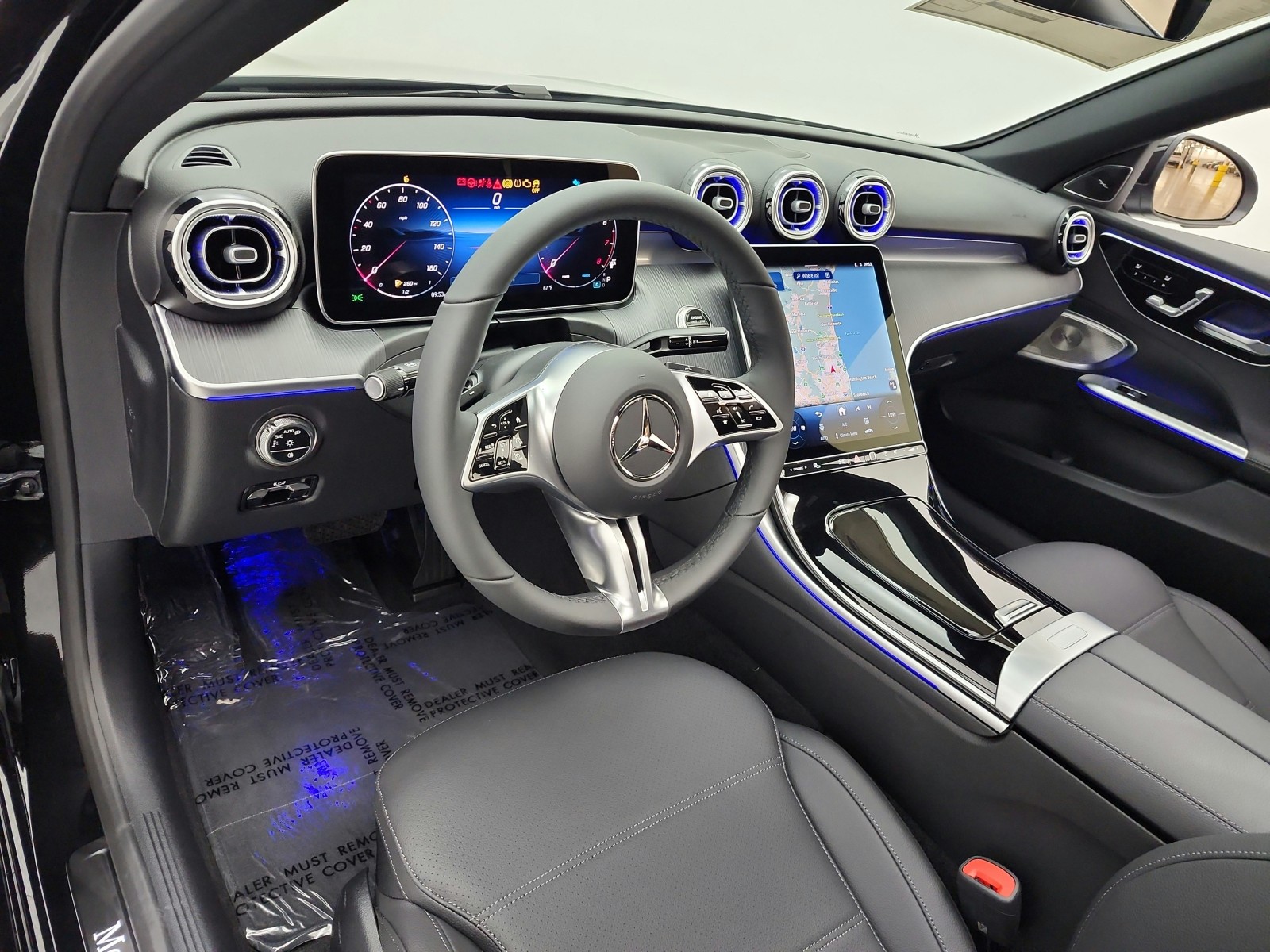 New 2026 Obsidian Black Metallic Mercedes-Benz C 300 Sedan image 9