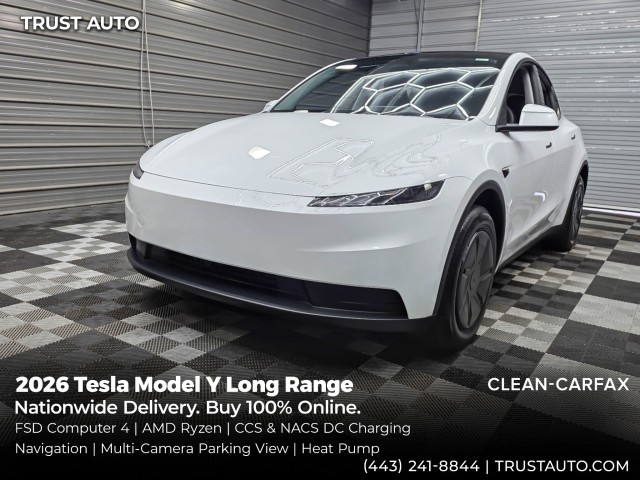 2026 Tesla Model Y Long Range RWD