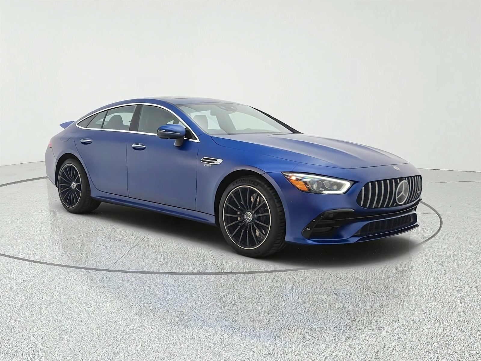 Certified Used 2023 MANUFAKTUR Starling Blue Magno Mercedes-Benz AMG® GT 53 4-Door Coupe image 3