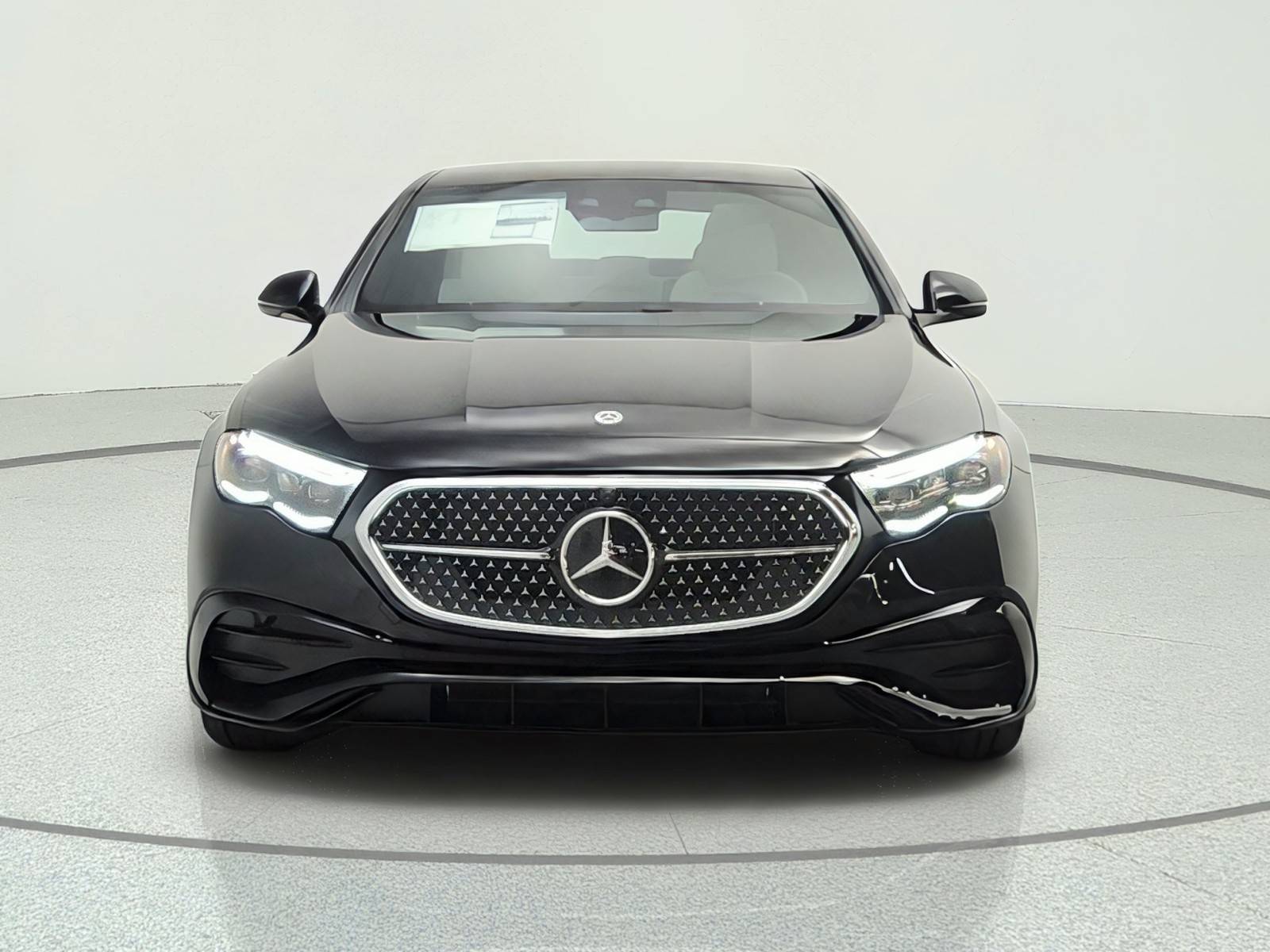 New 2027 Obsidian Black Metallic Mercedes-Benz E 450 4MATIC® Sedan image 2