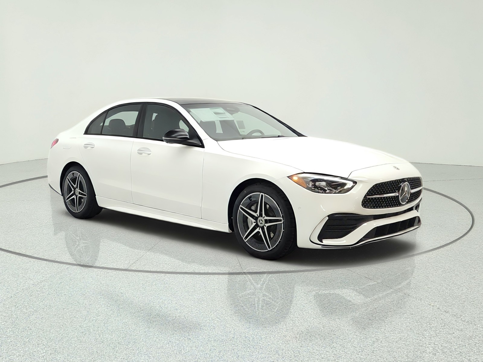 New 2026 Polar White Mercedes-Benz C 300 Sedan image 3