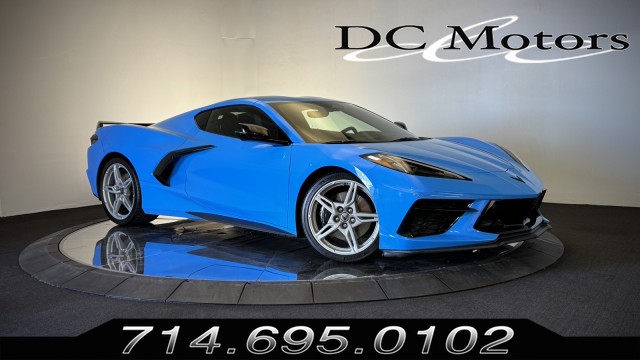 Rapid Blue 2024 Chevrolet Corvette Coupe Rear-Wheel Drive Automatic