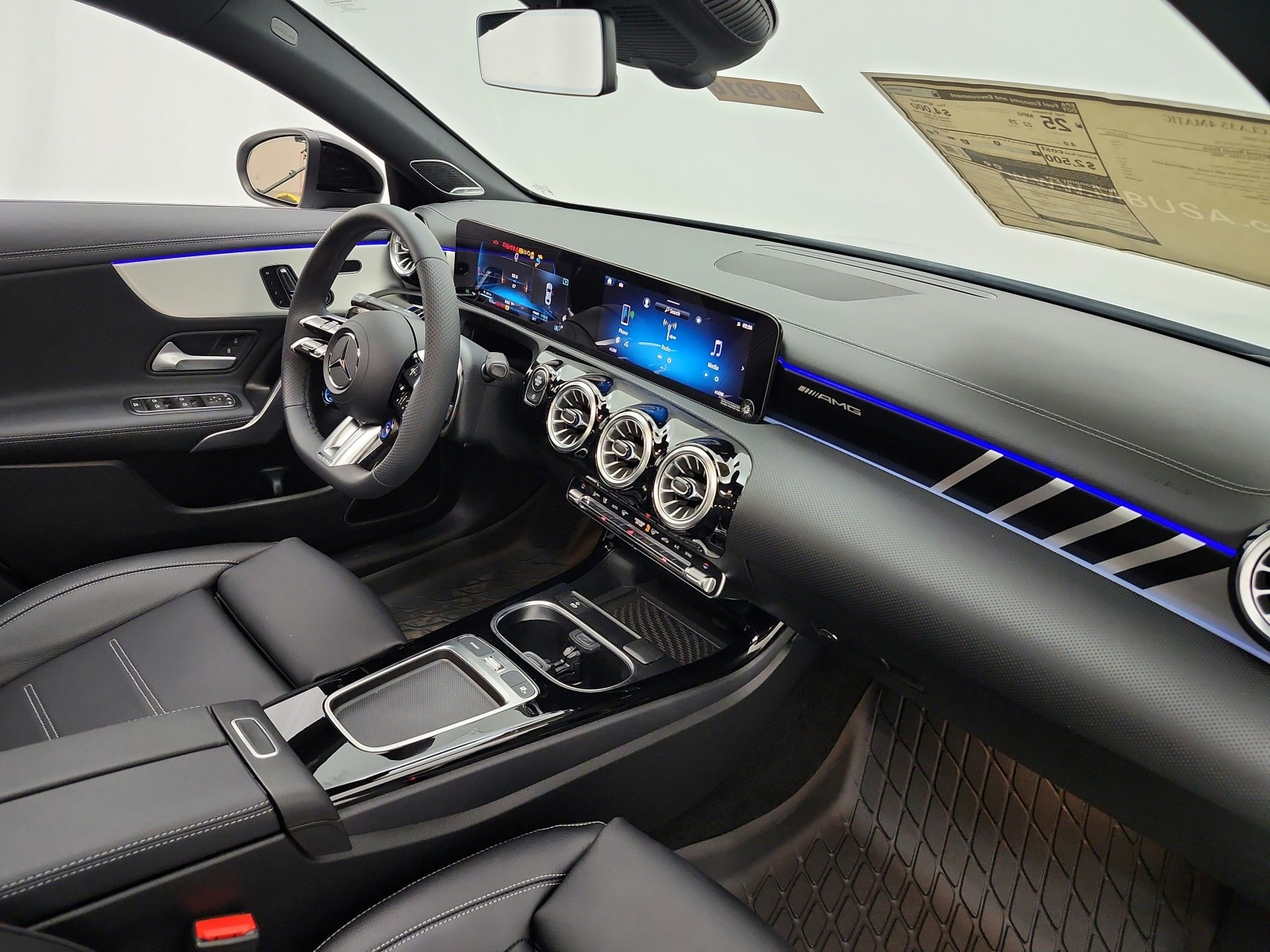 New 2026 Cirrus Silver Metallic Mercedes-Benz AMG® CLA 35 4MATIC Coupe image 14