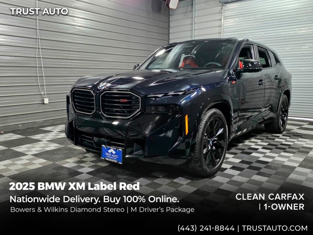 Carbon Black Metallic 2025 BMW XM Label AWD SUV / Crossover All-Wheel Drive 8-Speed Automatic