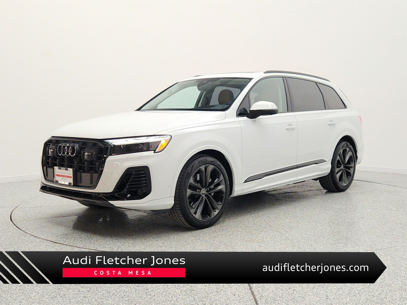 Glacier White Metallic 2025 Audi Q7 quattro Prestige 55 TFSI SUV / Crossover All-Wheel Drive Automatic