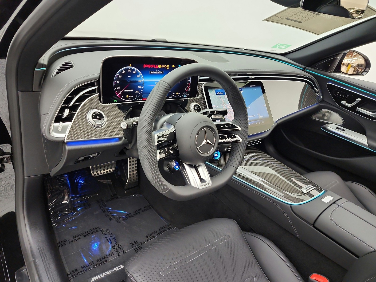 New 2026 Obsidian Black Metallic Mercedes-Benz AMG® E 53 E 4MATIC+ Sedan image 9