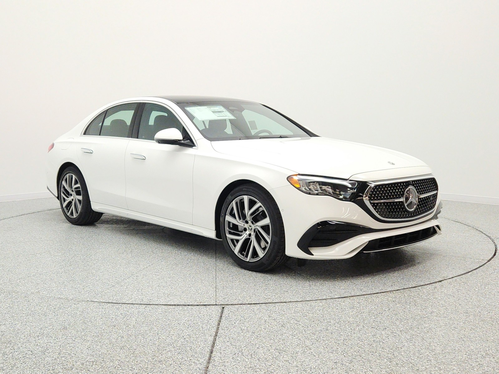 New 2026 Polar White Mercedes-Benz E 350 RWD Sedan image 3