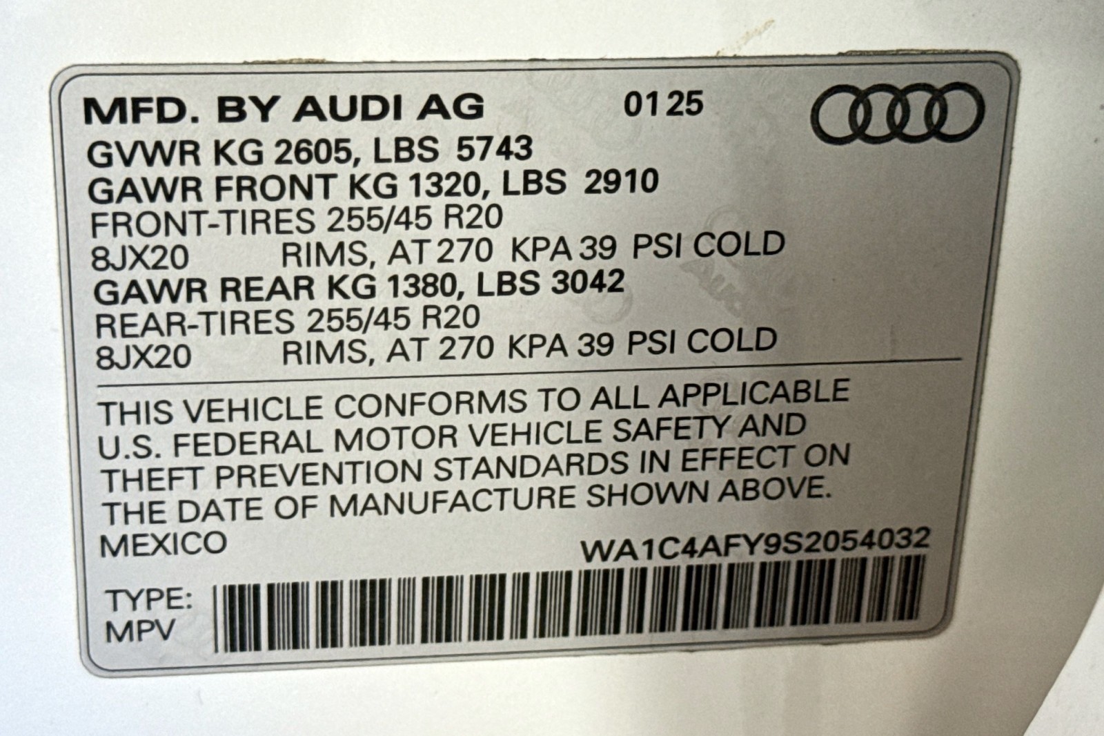 Used 2025 Glacier White Metallic Audi Prestige image 32