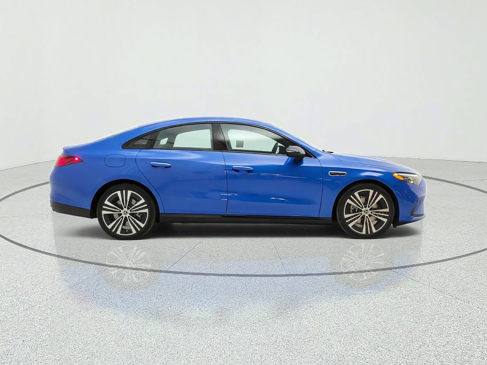 New 2027 Sky Blue Metallic Mercedes-Benz CLA 350 Electric 4MATIC® image 4