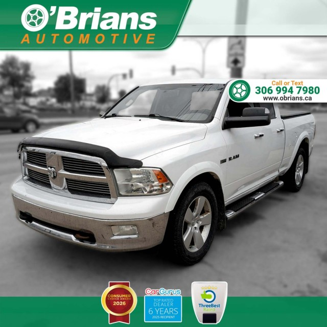  2010 Dodge RAM 1500 SLT Quad Cab 4WD Pickup Truck Four-Wheel Drive Automatic