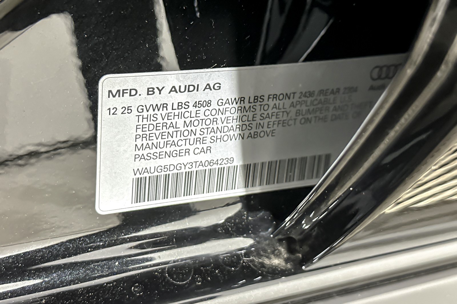 New 2026 Mythos Black Metallic Audi quattro image 23