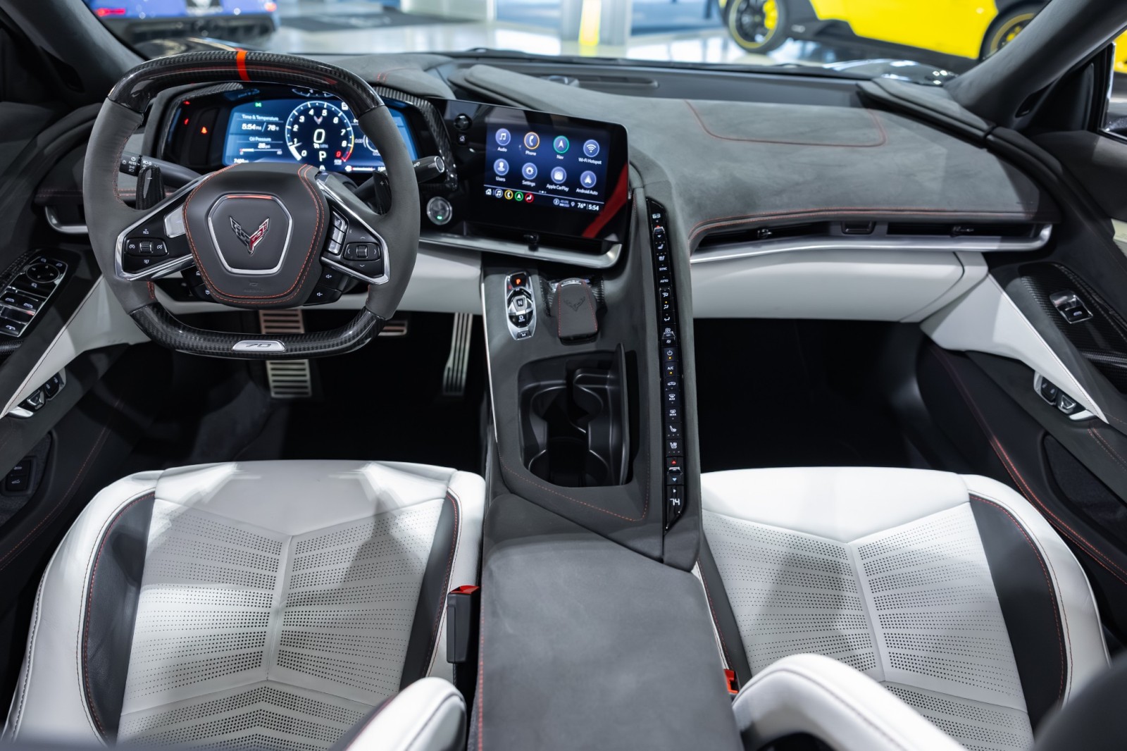 Used Car 2023 Chevrolet Corvette  3lz - 70th Anniversary Edition - Z07 Performance Package - Visible Carbon Aero Package For Sale Under $130,000 In Boerne, Texas