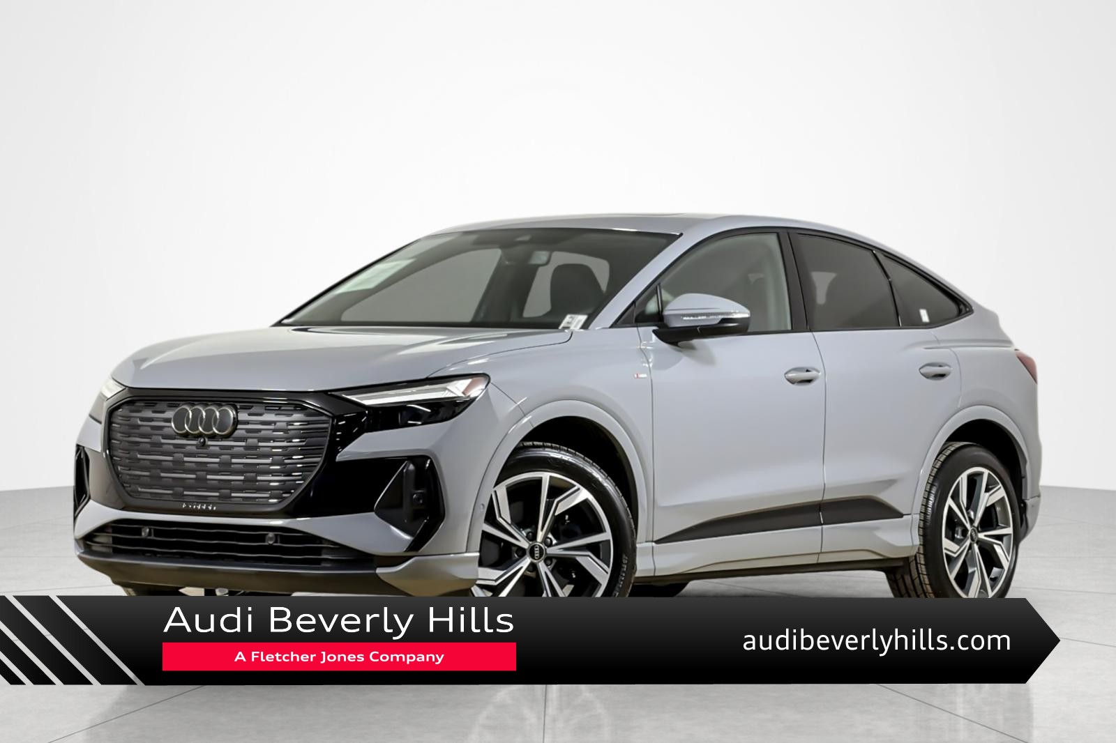 Pebble Gray 2024 Audi Q4 e-tron Sportback Sedan All-Wheel Drive Automatic