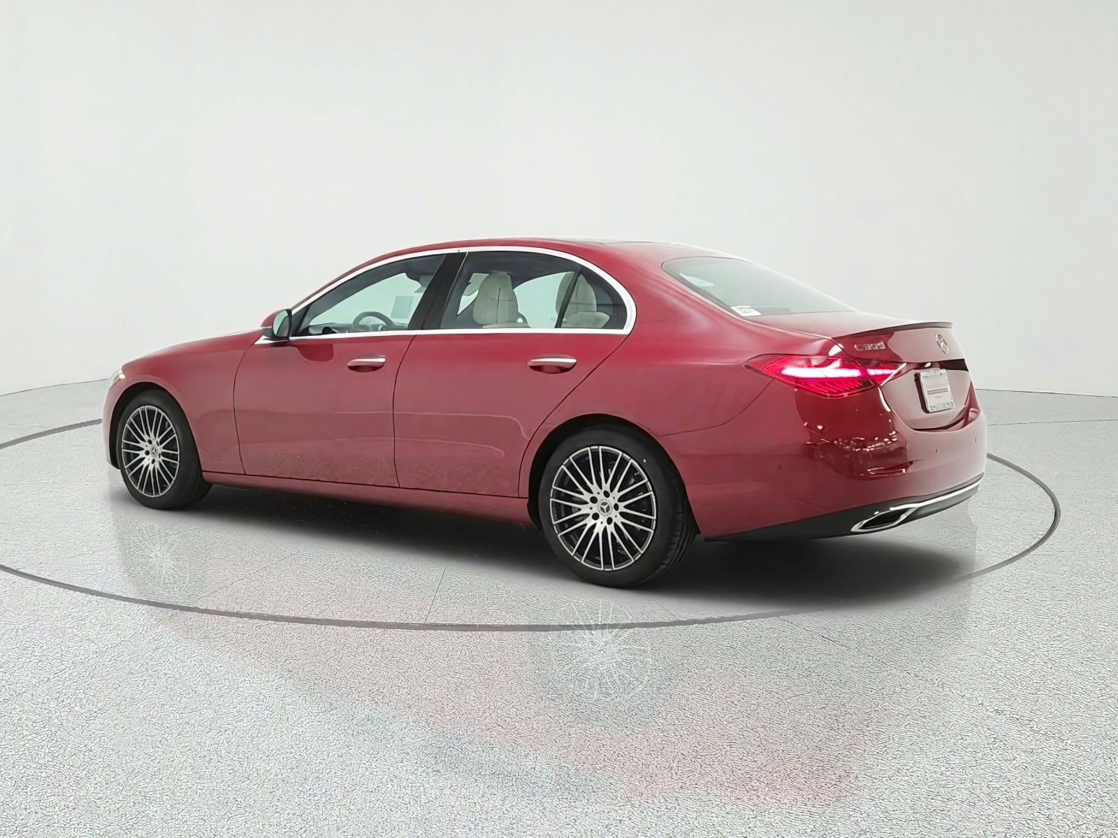 New 2026 MANUFAKTUR Patagonia Red Metallic Mercedes-Benz C 300 Sedan image 7