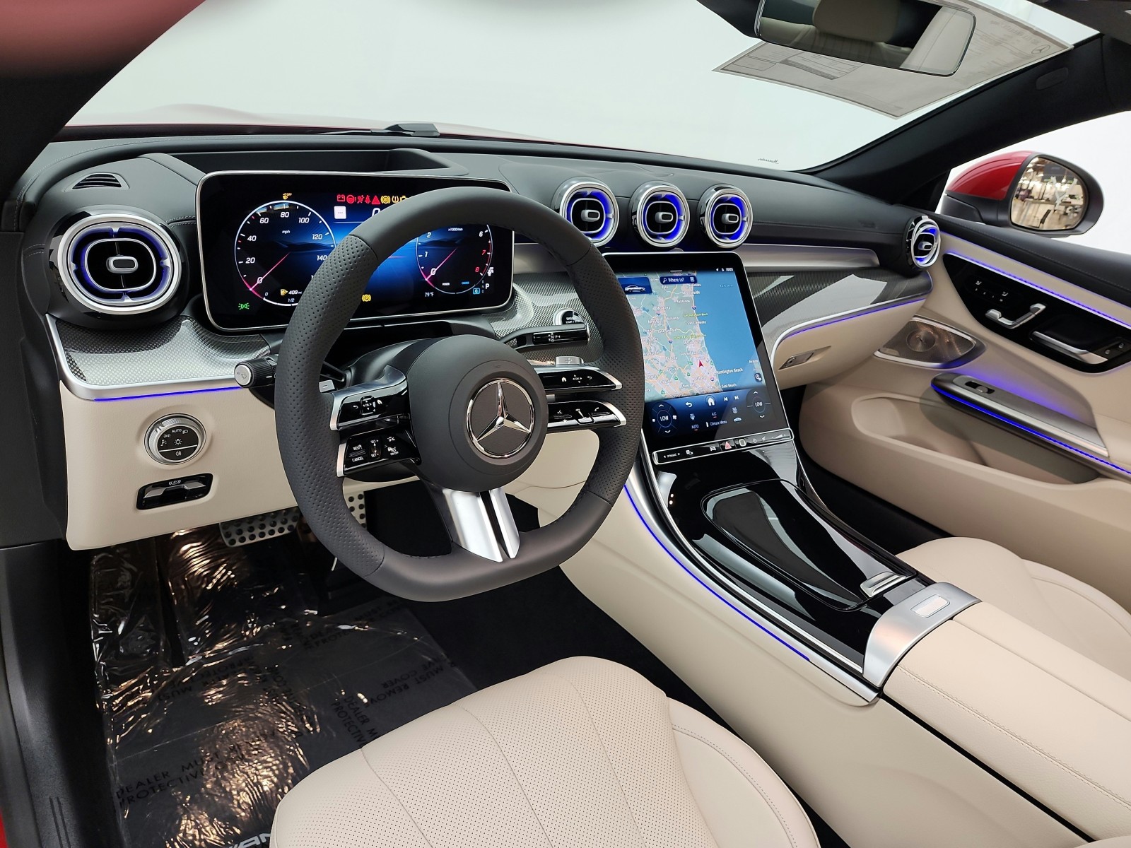 New 2027 MANUFAKTUR Patagonia Red Metallic Mercedes-Benz CLE 450 4MATIC® Coupe image 9