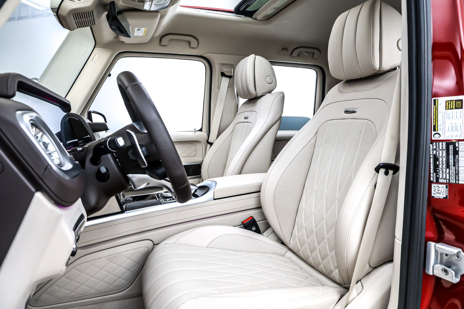 Certified Used 2024 MANUFAKTUR Cardinal Red Metallic Mercedes-Benz AMG® G 63 4MATIC SUV image 19