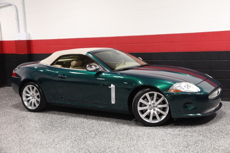 British Racing Green 2007 Jaguar XK-Series Convertible Rear-Wheel Drive Automatic