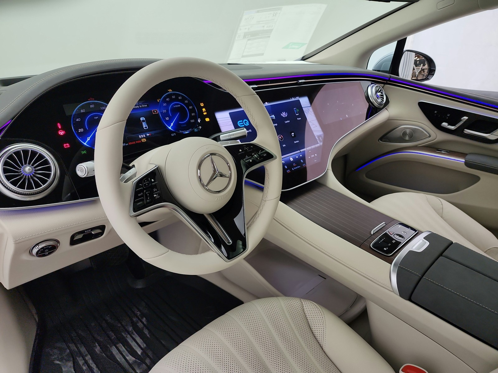 New 2026 Cirrus Silver Metallic Mercedes-Benz EQS 450 image 10