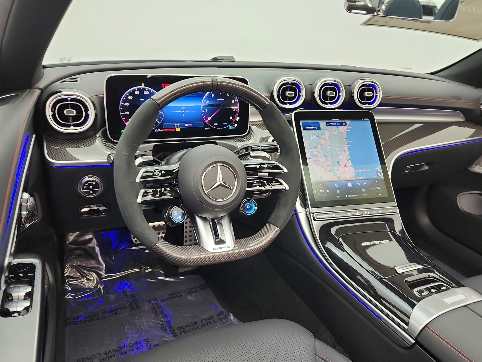 New 2026 MANUFAKTUR Alpine Grey Metallic Mercedes-Benz AMG® CLE 53 4MATIC+ Cabriolet image 9