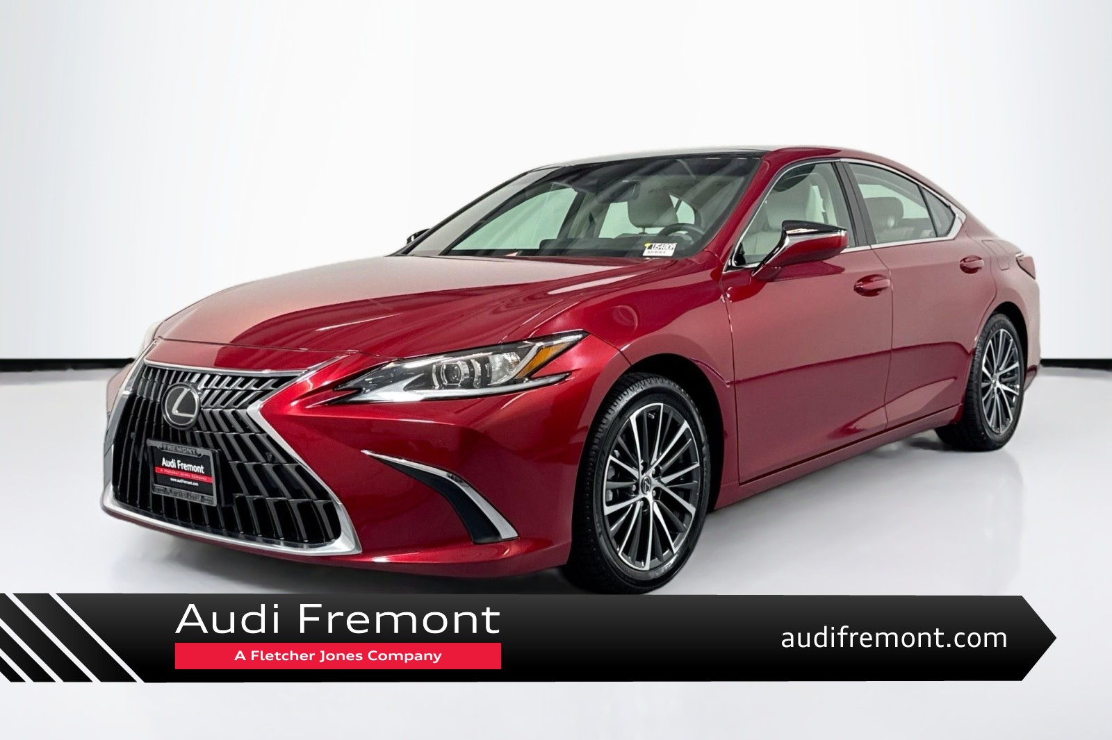 Red 2025 Lexus ES 350 FWD Sedan Front-Wheel Drive Automatic