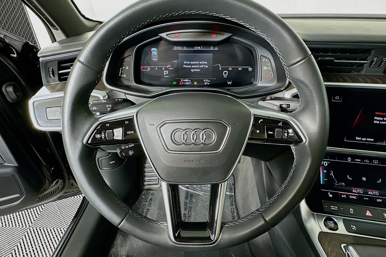 Used 2023 Mythos Black Metallic Audi Premium Plus image 19