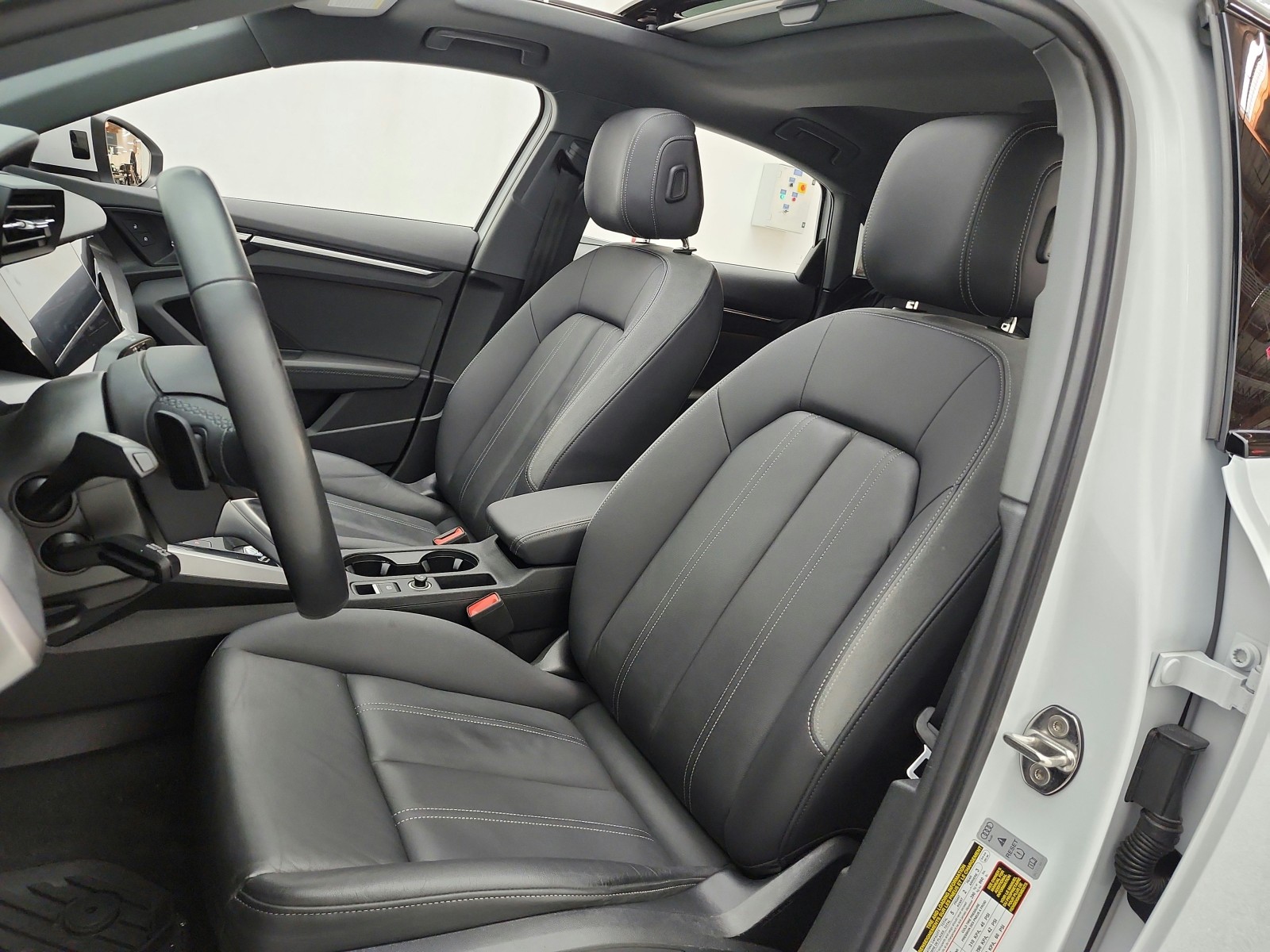 Used 2023 Glacier White Metallic Audi Premium Plus image 10