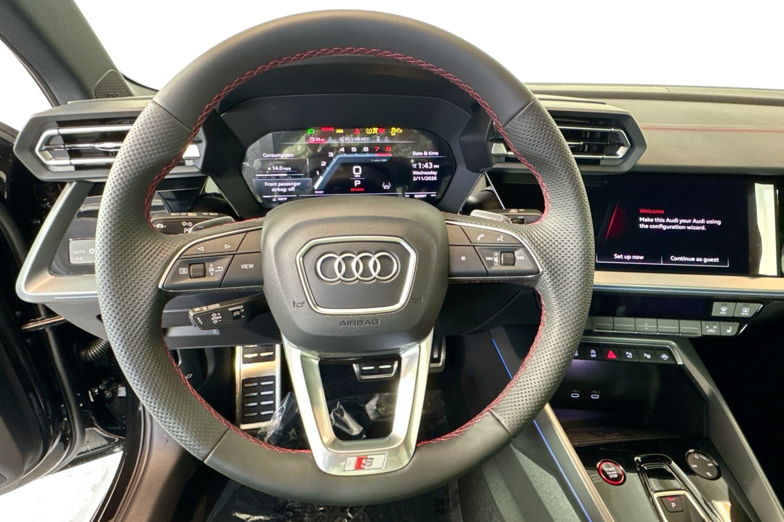 New 2026 Mythos Black Metallic Audi quattro image 11