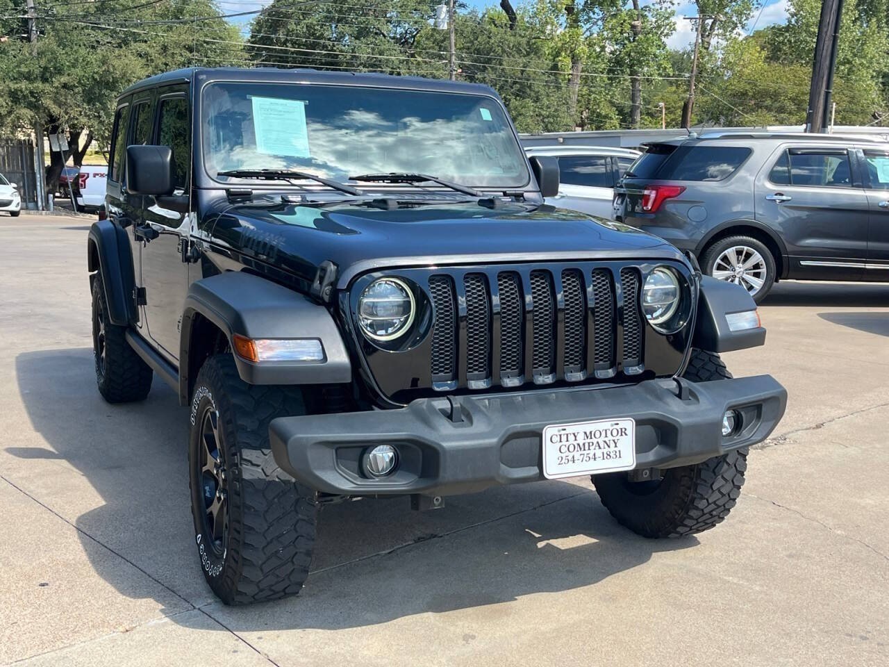 Sting-Gray Clearcoat 2020 Jeep Wrangler SUV / Crossover Four-Wheel Drive Automatic