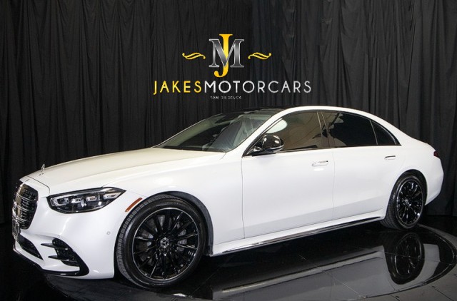 2023  S-Class S500 4MATIC ($125,685 MSRP!) *AMG LINE PKG* *NIGHT PACKAGE* *WHI in , 