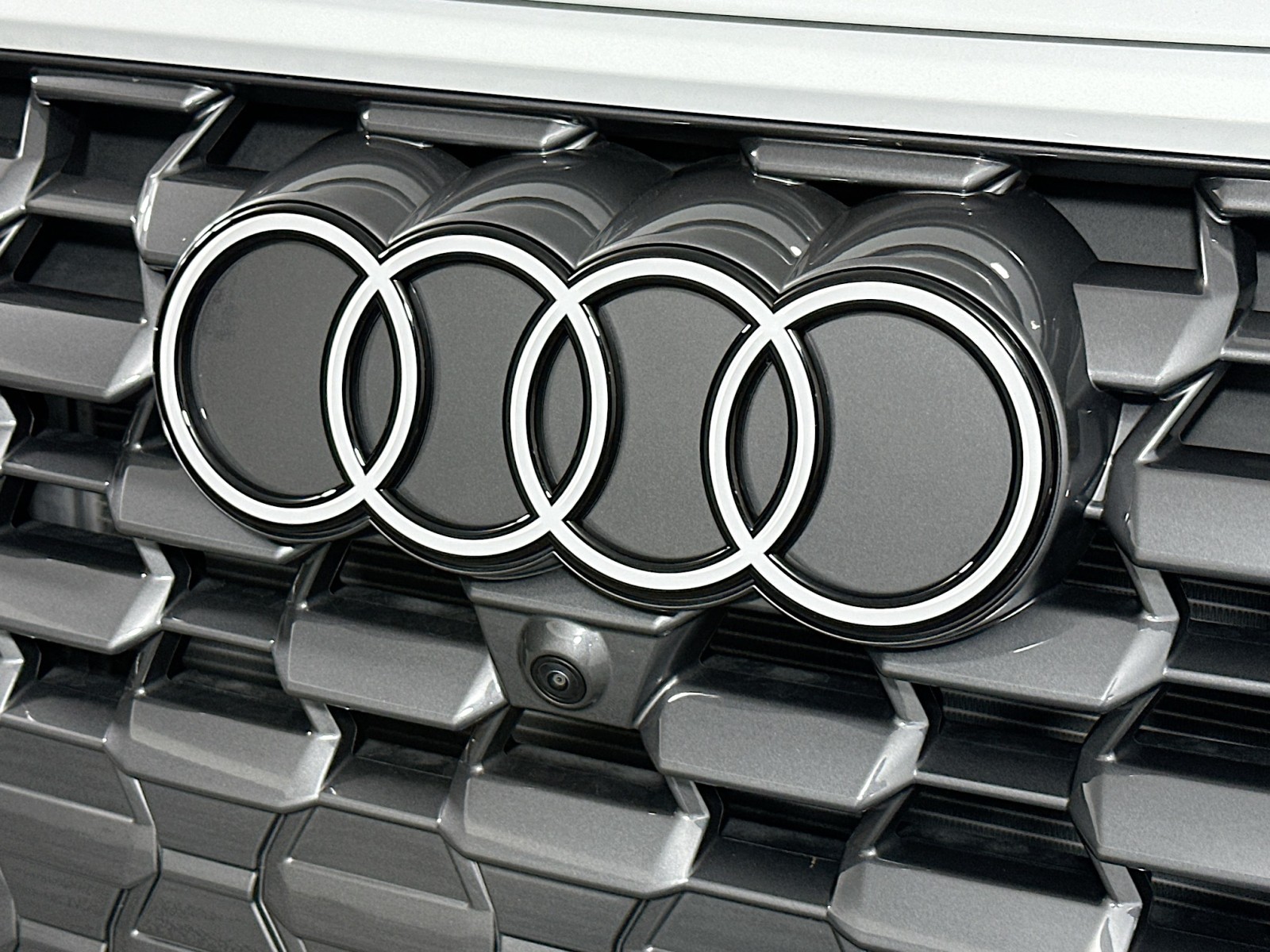 Used 2025 Glacier White Metallic Audi Premium Plus image 15