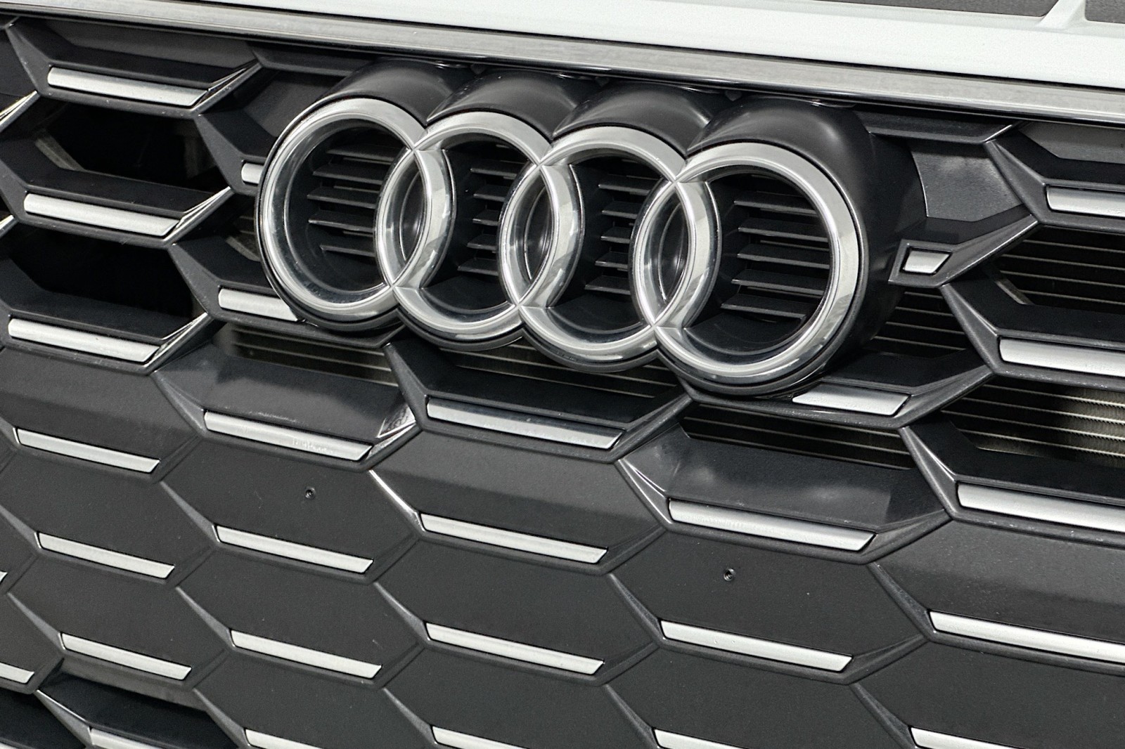 Used 2023 Glacier White Metallic Audi Premium Plus image 15