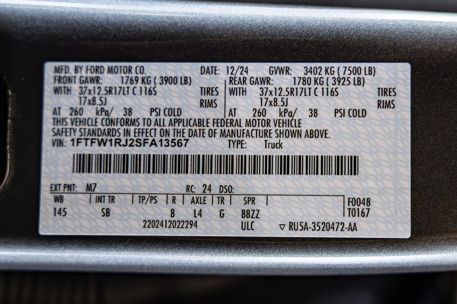 Used Car 2025 Ford F-150  Raptor R - 720 Horsepower - Supercharged V8 For Sale Under $140,000 In Boerne, Texas