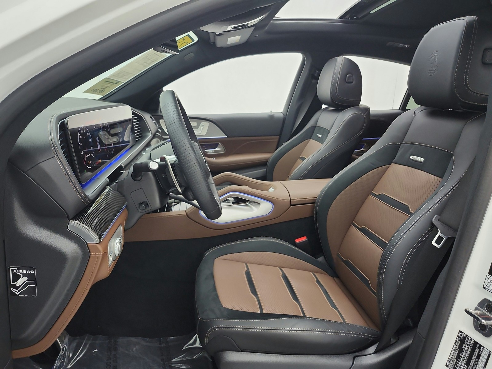 Certified Used 2025 Polar White Mercedes-Benz AMG® GLE 53 4MATIC+ Coupe image 13