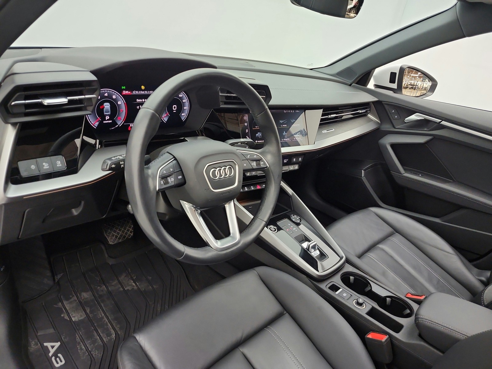 Used 2023 Glacier White Metallic Audi Premium Plus image 9