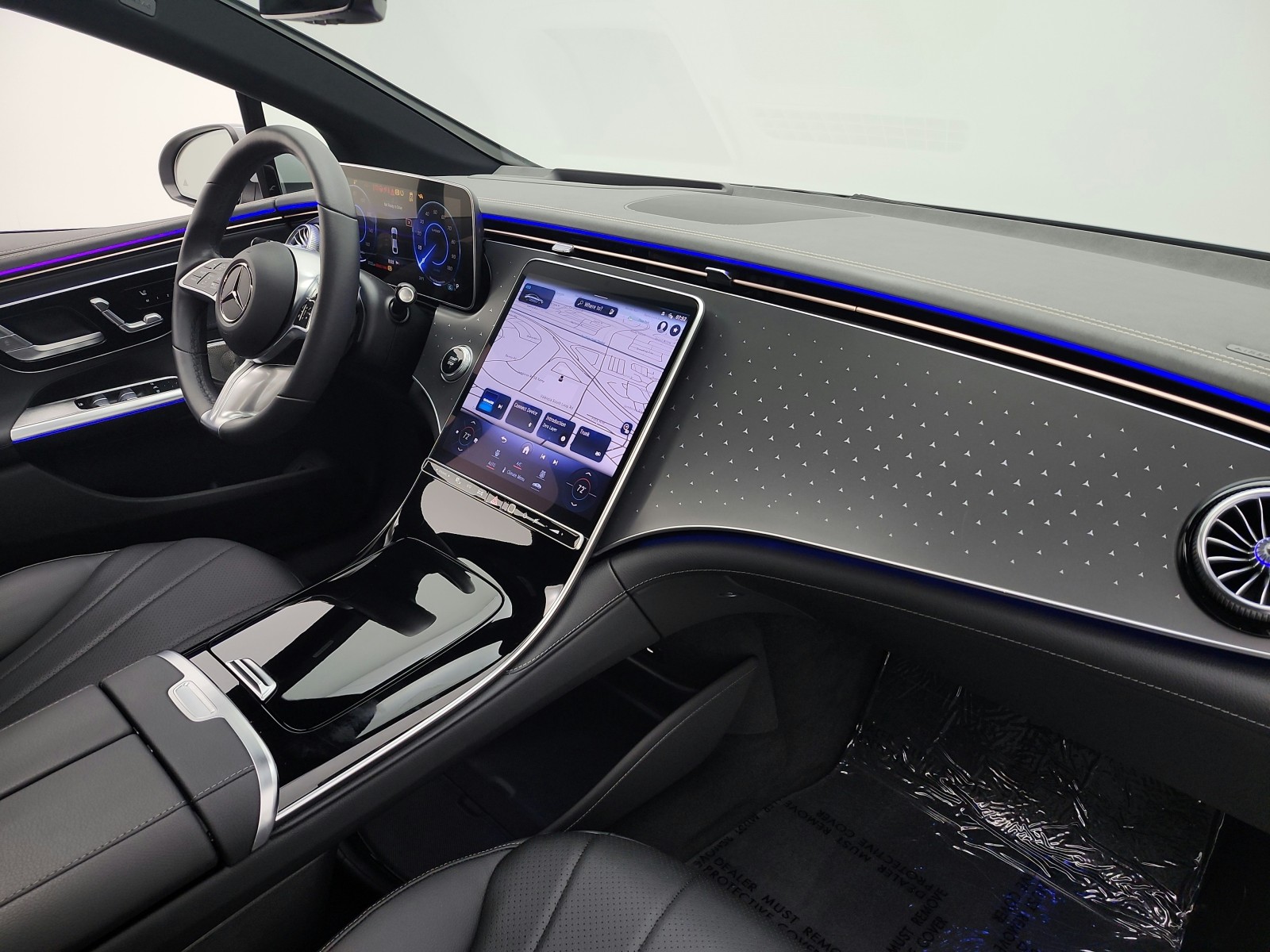 Certified Used 2024 MANUFAKTUR Alpine Grey Mercedes-Benz EQE 350 4MATIC® Sedan image 32