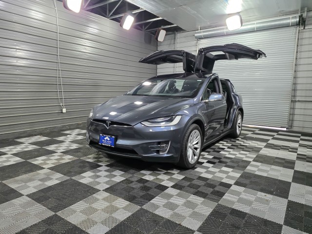 Midnight Silver Metallic 2020 Tesla Model X Long Range Plus AWD SUV / Crossover All-Wheel Drive 1-Speed Dual Clutch