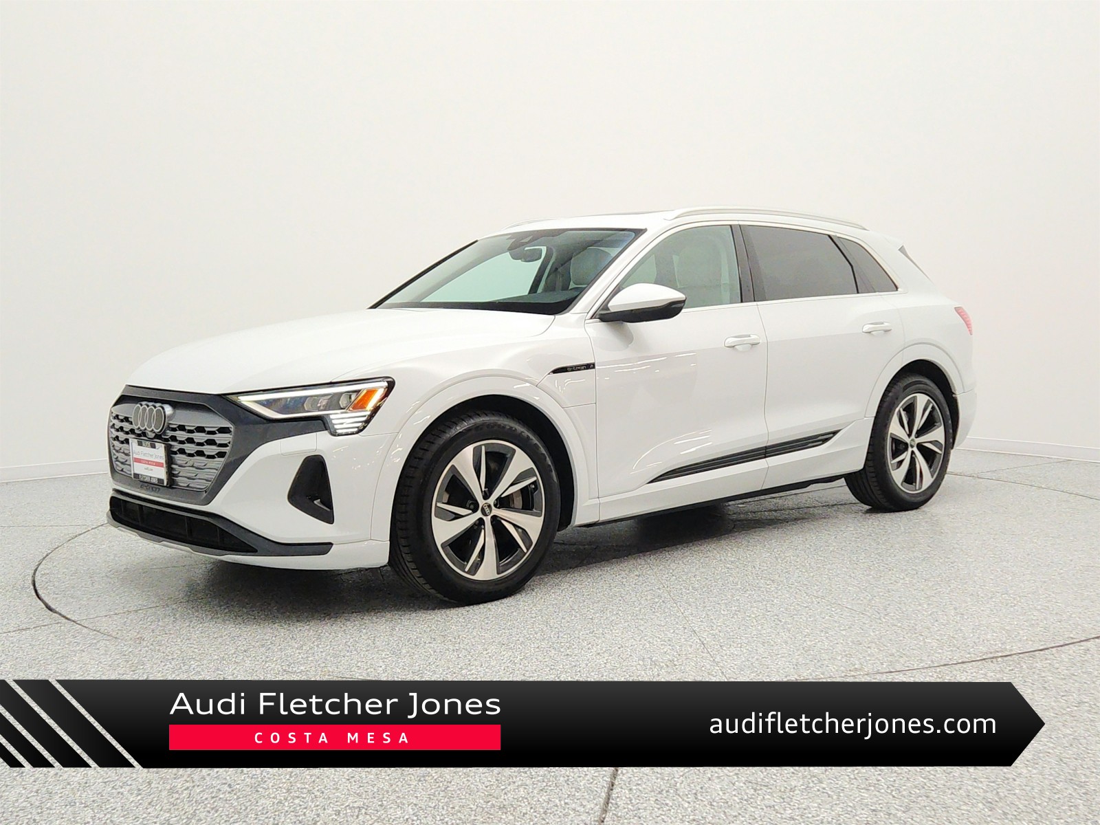 Glacier White Metallic 2024 Audi Q8 e-tron quattro Premium AWD SUV / Crossover All-Wheel Drive Automatic
