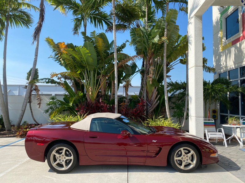 2003 Chevrolet Corvette 50TH CONVERTIBLE LOW MILES 6,742 in , 