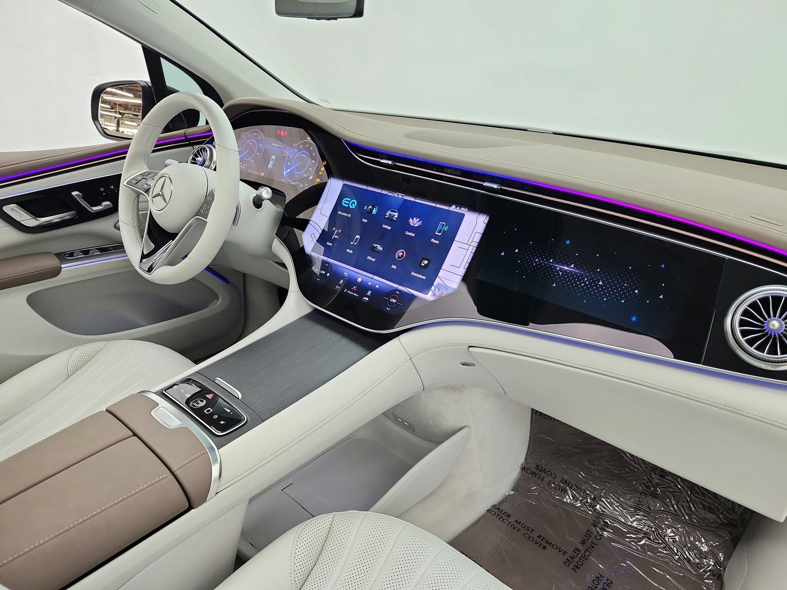 Certified Used 2023 Obsidian Black Metallic Mercedes-Benz EQS 580 4MATIC® SUV image 26